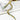 Amnesia Jewellery | Snake Necklace - 18ct Gold Plated Stainless Steel