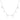 Personalised Spaced Letter Necklace in Silver or Gold Plated