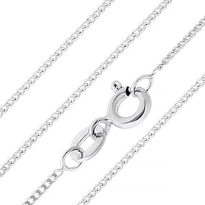 0.5mm Sterling Silver Curb Chain