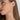 Sterling Silver CZ Angel Wing Drop Earrings
