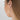 Sterling Silver CZ Angel Wing Drop Earrings