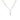 9ct Gold Triple Cubic Zirconia Drop Pendant Necklace