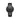 Modern Font Engraving - Men's Minimalist Watch + Jet Black Strap www.urbanpizazz.co.uk