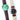 Men's Architect Motivator In Envy Green With Walnut Strap - Modern Font Engraving www.urbanpizazz.co.uk